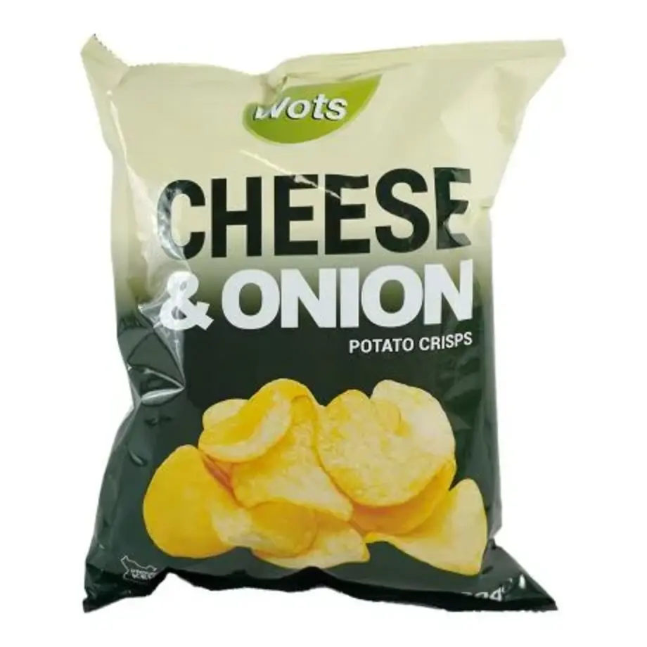 Wots Cheese & Onion Crisps 30G